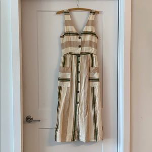 Zara summer linen dress, brand new with tags!!